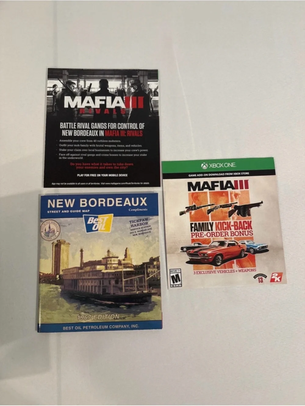 Mafia III - Xbox One Video Game (Green Case)